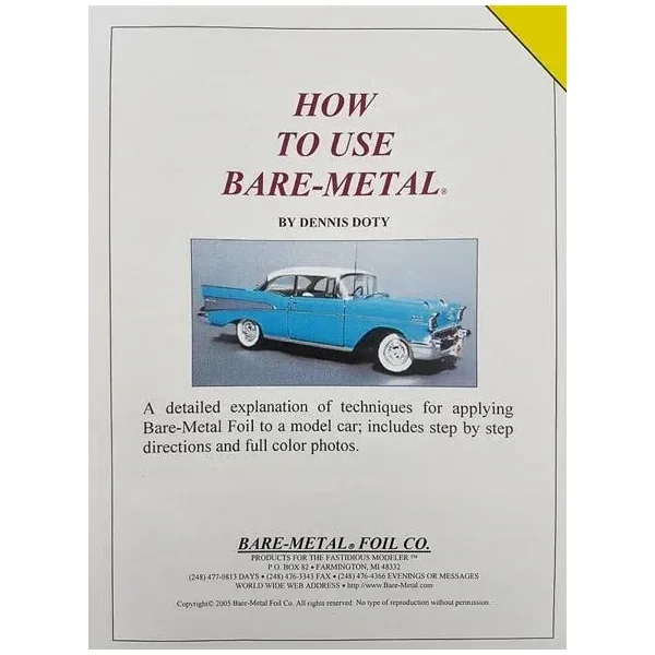 015 How to use Bare-Metal Foil Book