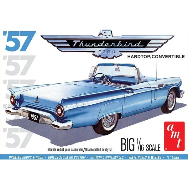 1/16 AMT 1957 Ford Thunderbird 1206