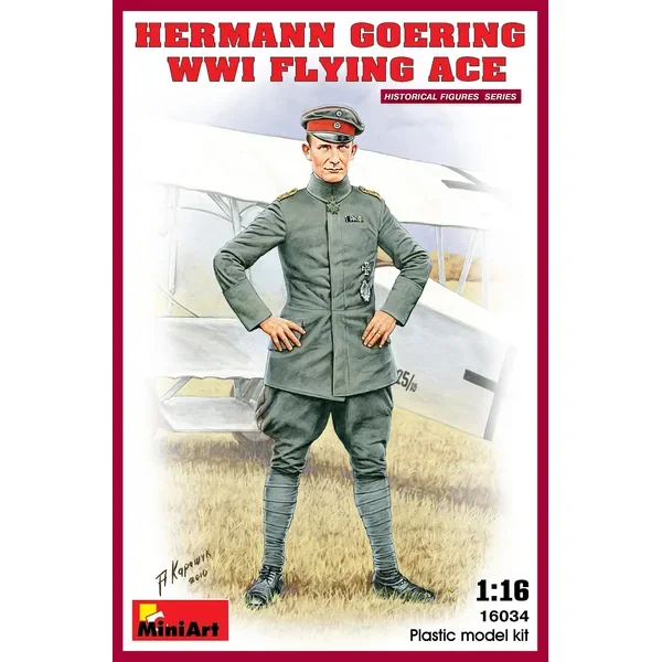 1/16 Mini Art Hermann Goering WWI Flying Ace 16034