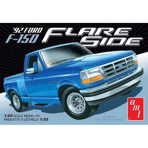 1/25 AMT 1992 Ford F-150 Flareside Plastic Model Kit