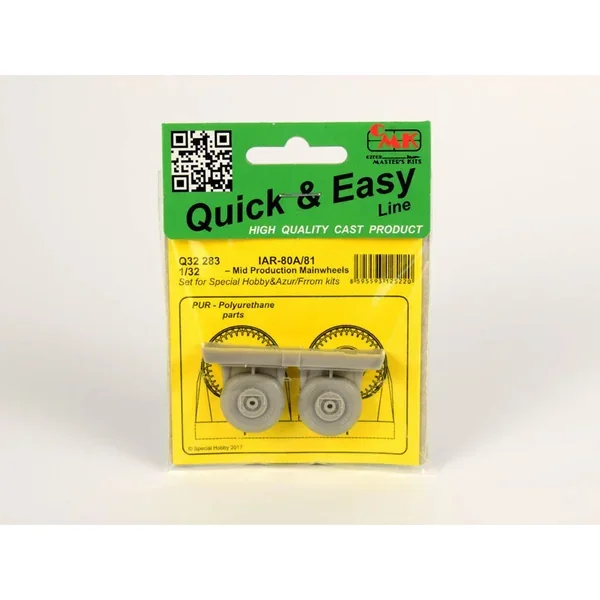 1/32 CMK IAR-80A/81 Mid Production Mainwheels for Special Hobby kit Resin