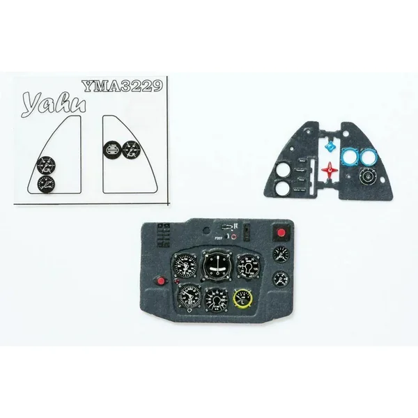 1/32 Yahu Models Me 163 B-1 – Instrument Panel