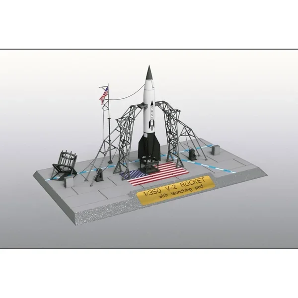 1/350 Five Star Master V-2 Rocket w/Launching Pad for USS Midway