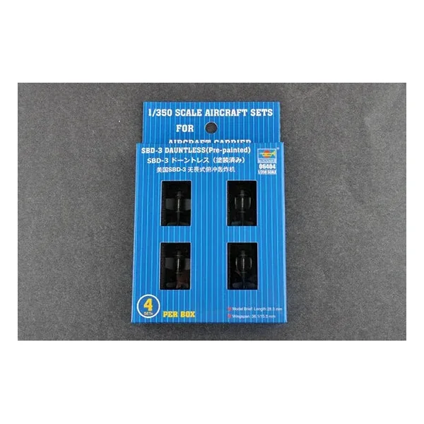 1/350 Trumpeter SBD-3 Dauntless (Pre-Painted) – 06404