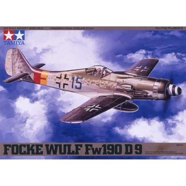 1/48 Tamiya FW190 D-9 Focke-Wulf 61041