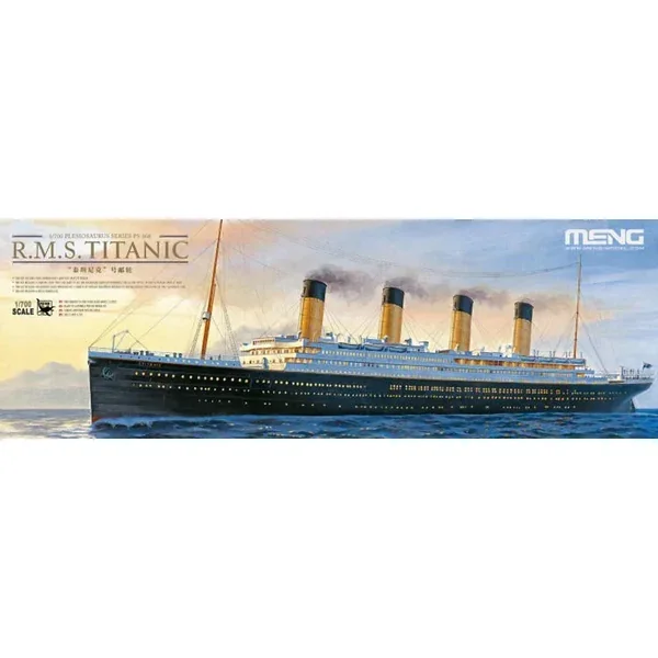 1/700 Meng RMS Titanic Ocean Liner with Lights (Snap Kit)