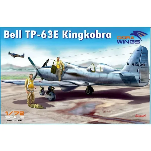 1/72 Dora Wings TP63E Kingcobra Aircraft