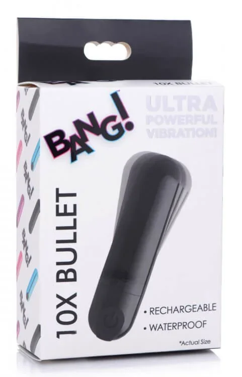 10X Vibrating Metallic Bullet: Discreet Pleasure, Anytime, Anywhere