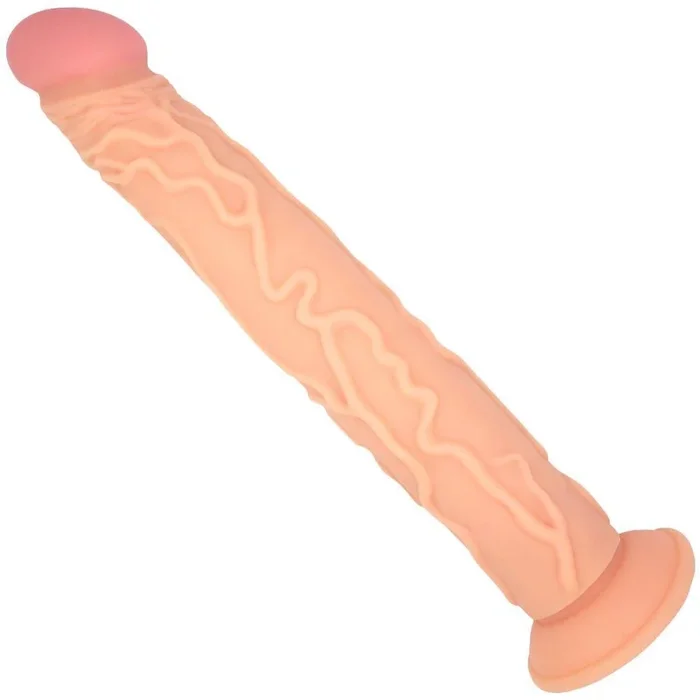 13 Inch Ultra Veined Suction Cup Dildo