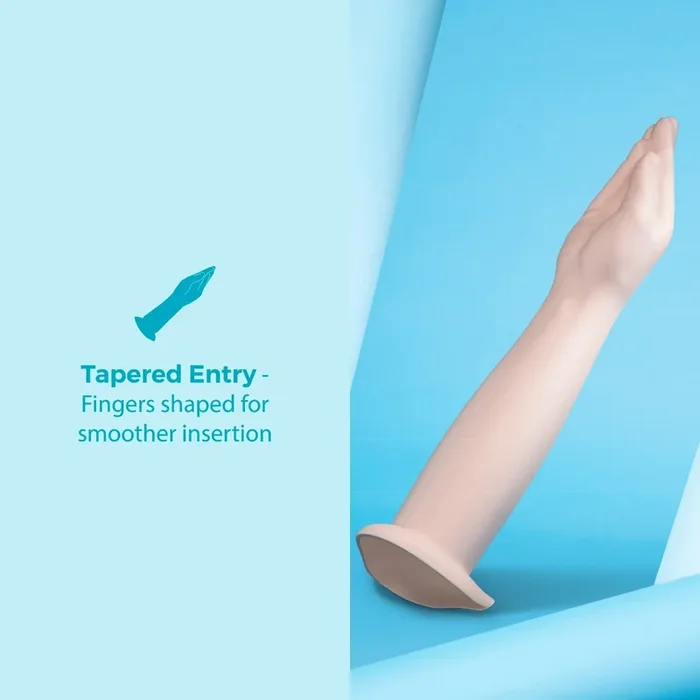 16.5″ Silicone Fisting Dildo with Suction Base