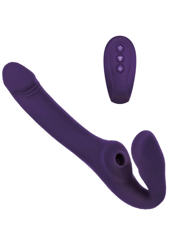2 Become 1 Strapless Strap On w/Remote