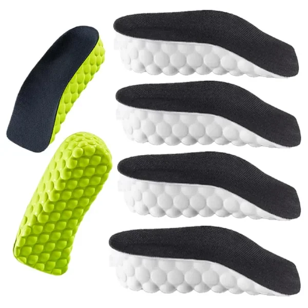 2 Pairs Orthopedic High Pads 2.0, Height Increase Insoles for Men and Women, Arch Support Insoles,