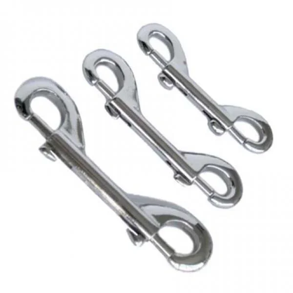 2 Piece 3 1/2″ Double Connector Chrome