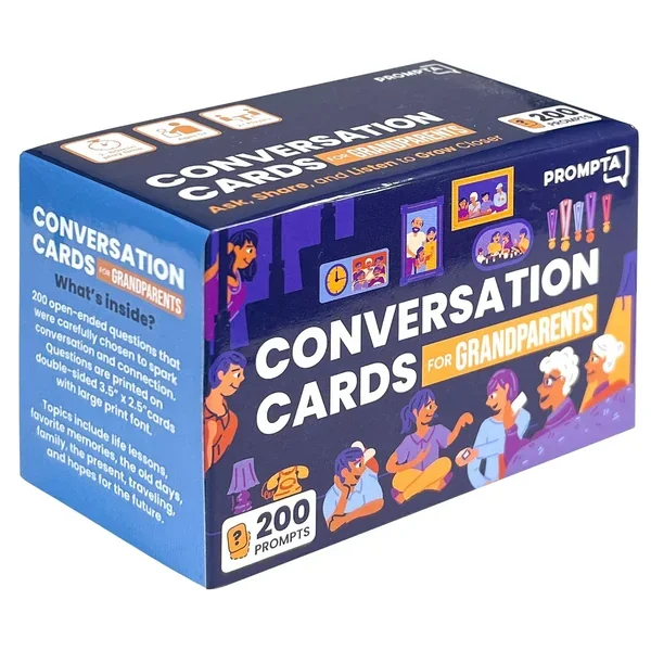 200 Conversation Starters For Grandparents Thoughtful Grandparents Gifts Fa