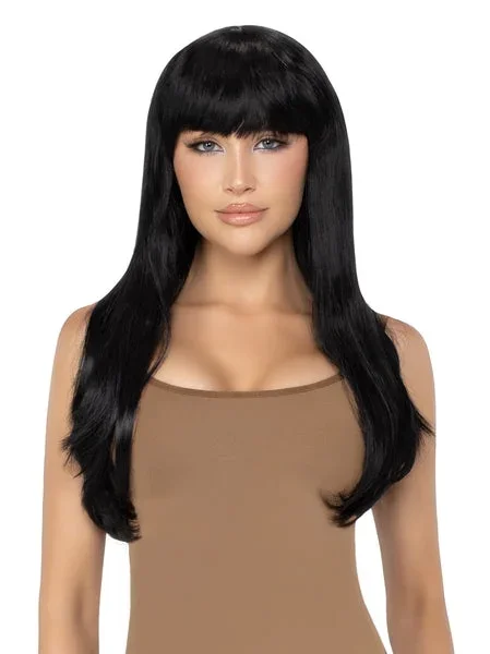 25″ Bangin’ Long Wig – Black