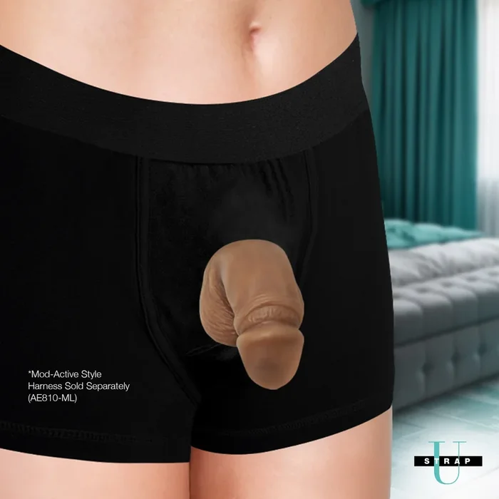 3.6″ Silicone Packer Dildo – Medium