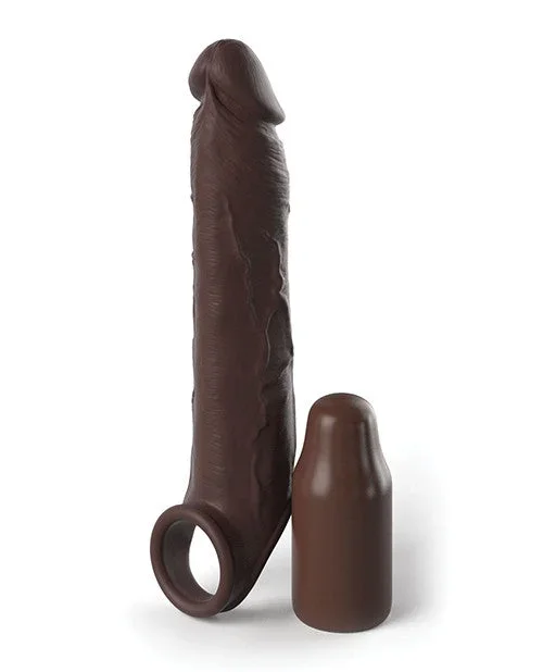 3″ Elite Silicone X-tension w/Ball Strap – Brown