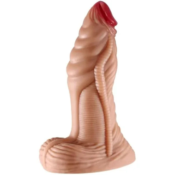 3.9” Diameter Huge Thick Dildo, 12.8 Inch Xxxl Realistic Big Penis With Strong Suction Cup, Double Layer Silicone Giant G-Spot Anal Dildos Cock, Adult Sex Toys For Experienced Women