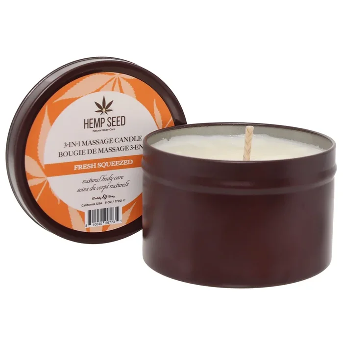 3-in-1 Massage Candle 6oz/170g in Fresh Squeezed