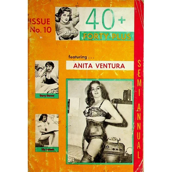 40+ Busty Vintage Semi-Annual Magazine Featuring Anita Ventura #10 1964 062722lm-p