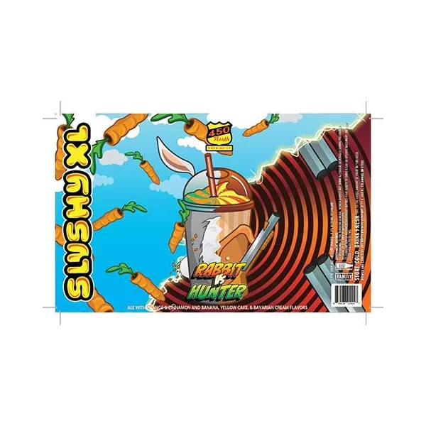 450 North Slushy XL Rabbit Vs Hunter Sour