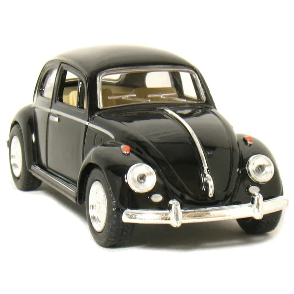5″ 1967 Volkswagen Classic Beetle 1:32 Scale (Black) by Kinsmart