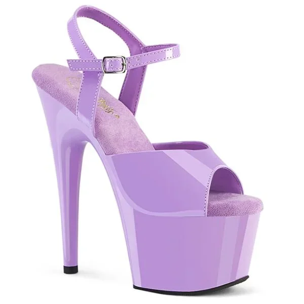 7″ Adore Stiletto with Strap – Lavender –