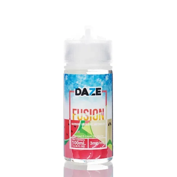 7 Daze Fusion TFN – Raspberry Green Apple Watermelon ICED – 100ml