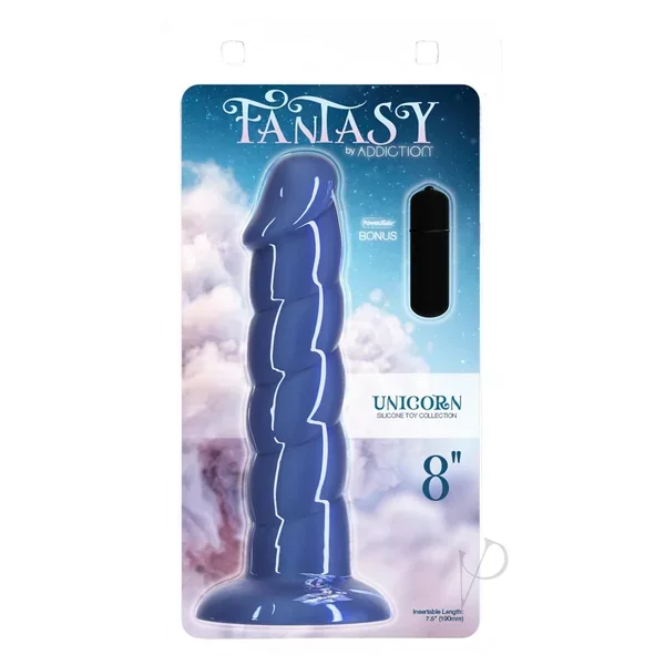 Addiction Fantasy Unicorn Dong 8 Blue