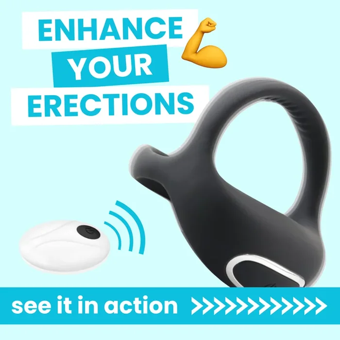 ADMIRE Dual Silicone Vibrating C-Ring with Remote