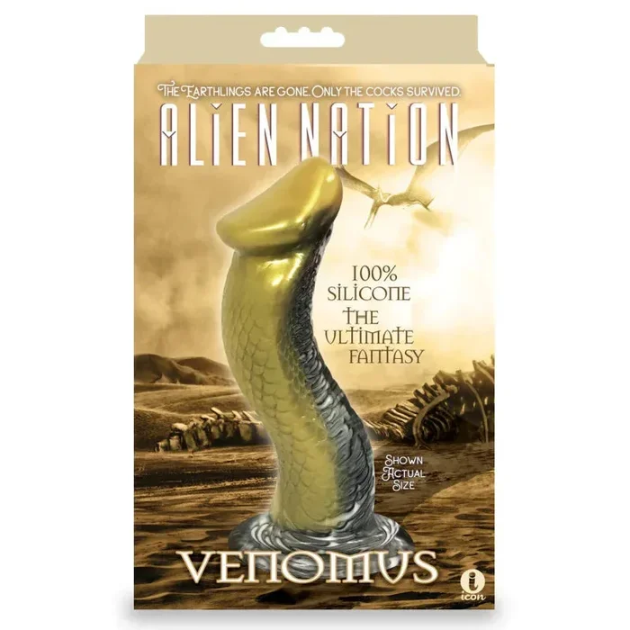 Alien Nation Venomus Silicone Creature Dildo – Gold