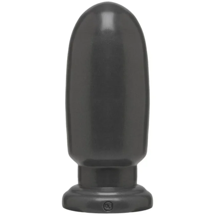 American Bombshell Shell Shock Butt Plug Grey 9 Inch