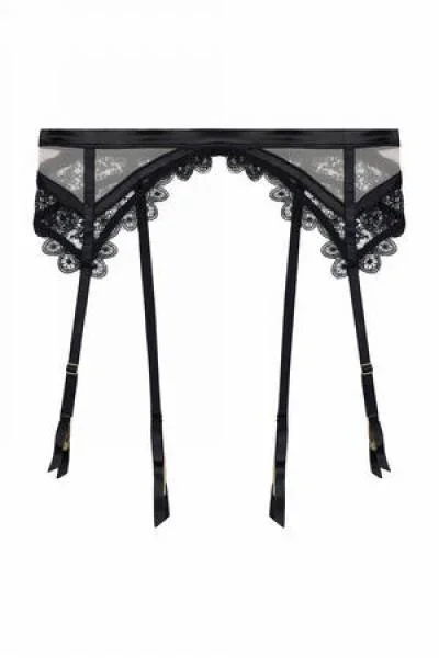 Anaise Suspender Belt – Black –