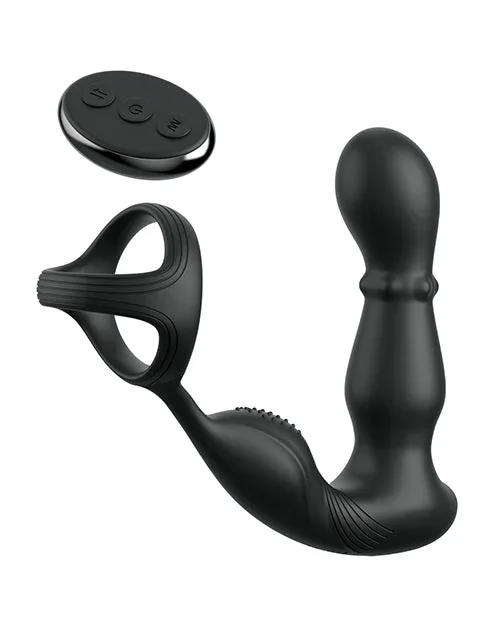 Anal Fantasy Elite Ass-Gasm Slide & Glide P-Spot Stimulator – Black