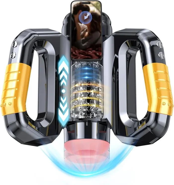 Automatic Male Masturbators Sex Toys for Men，Male Stroker with 10 Thrusting & Rotating Modes, Male Masturbator Adult Sex Toys & Games