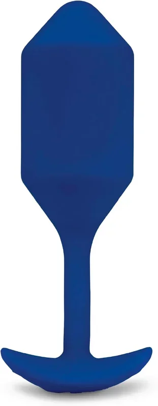 b-Vibe Vibrating Weighted Snug Plug XL – 247 g Navy