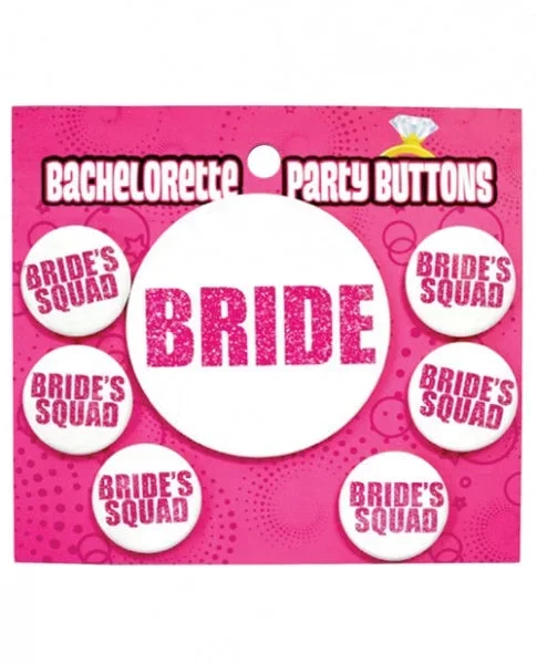 Bachelorette Party Button – Bride/Bride’s Squad