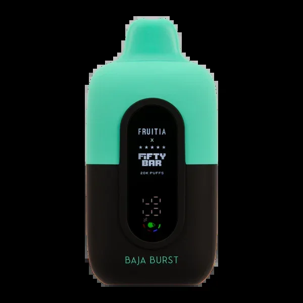 Baja Burst Fruitia x Fifty Bar 20K