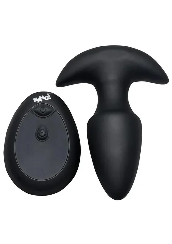 Bang! Thrusting and Vibrating Rechargeable Silicone Butt Plug