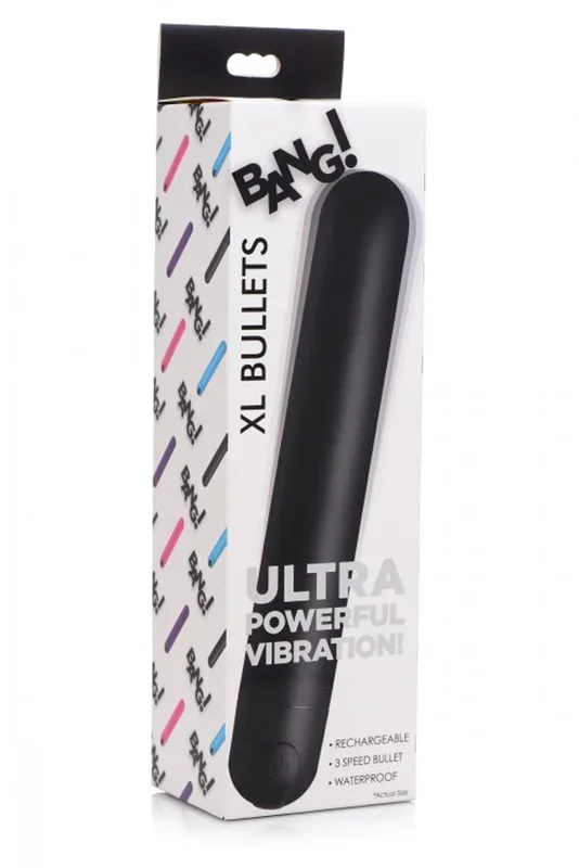 Bang XL Bullet Vibrator Black – Extra Large Vibrator