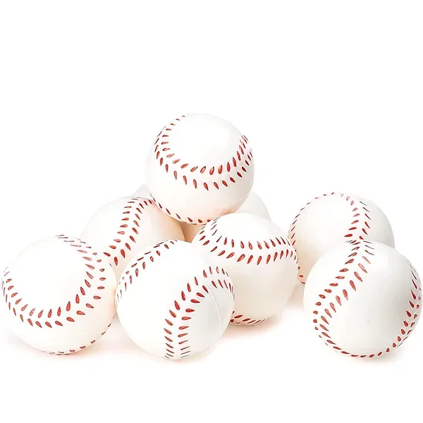 Baseball Sports Themed 2.5In Foam Squeeze Balls For Stress And Anxiety Relief