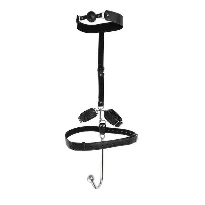 BDSM Anal Hook and Bondage Restraint Set