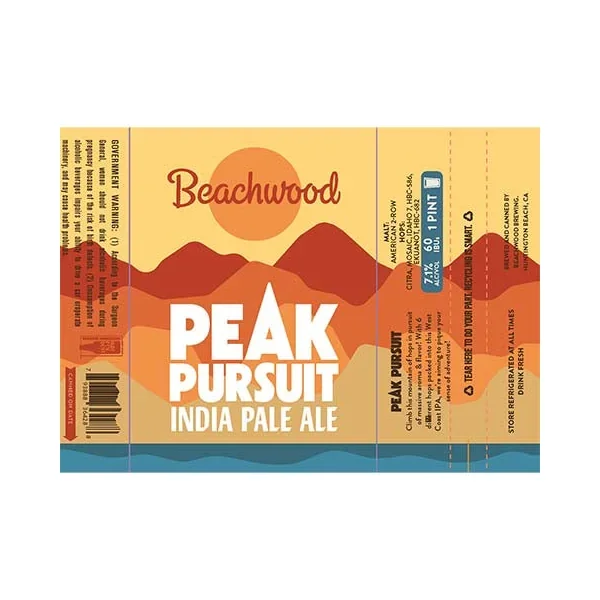 Beachwood Peak Pursuit IPA