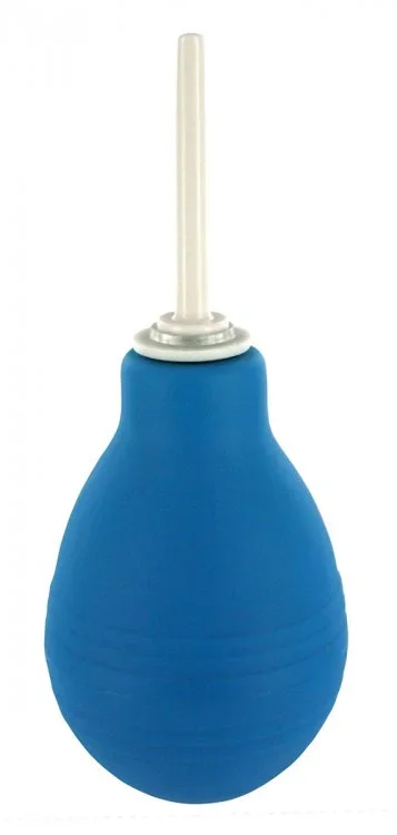 Blue Enema Bulb