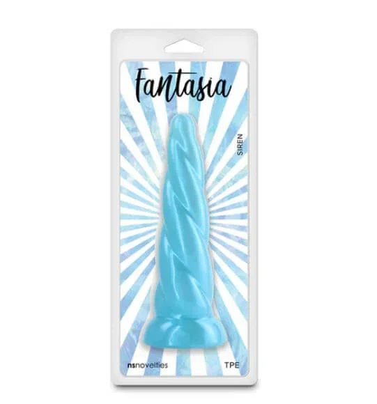 Blue Fantasia Siren Dildo Silicone