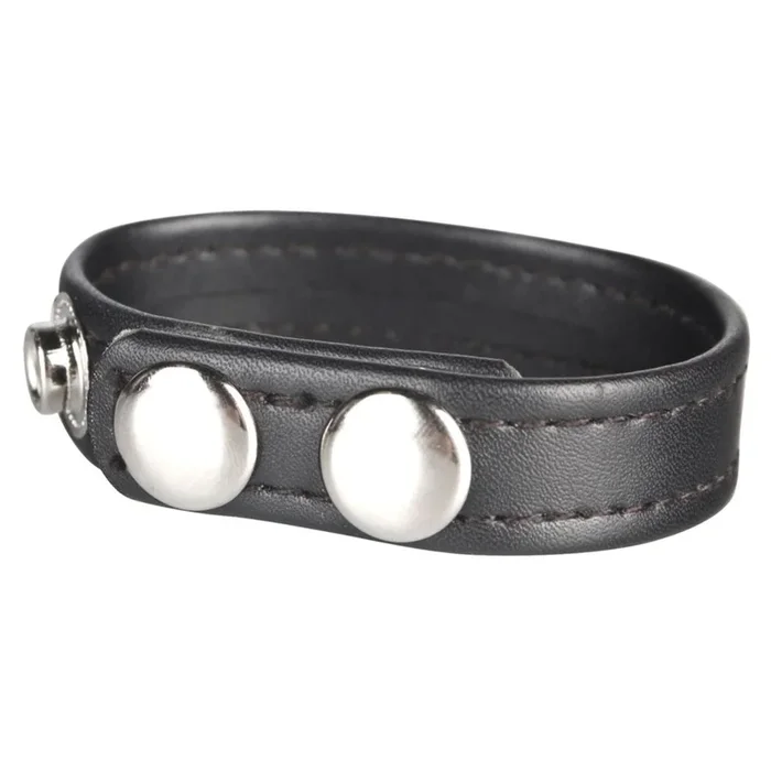 Blue Line Snap Cock Ring Black 8.75 Inch