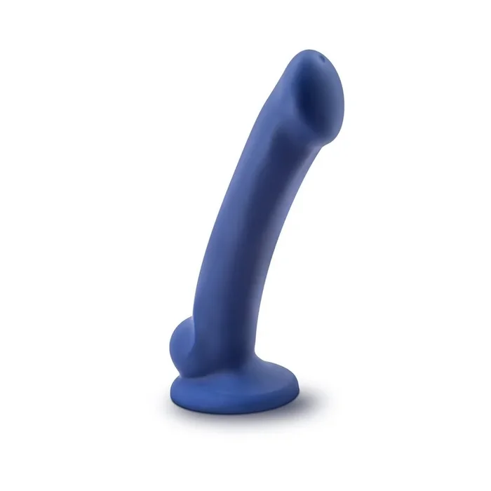 Blush Avant D10 Ergo Mini 7 in. Dual Density Silicone Dildo Indigo