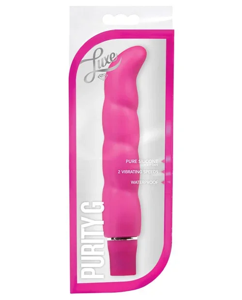 Blush Luxe Purity G Silicone Vibrator – Pink