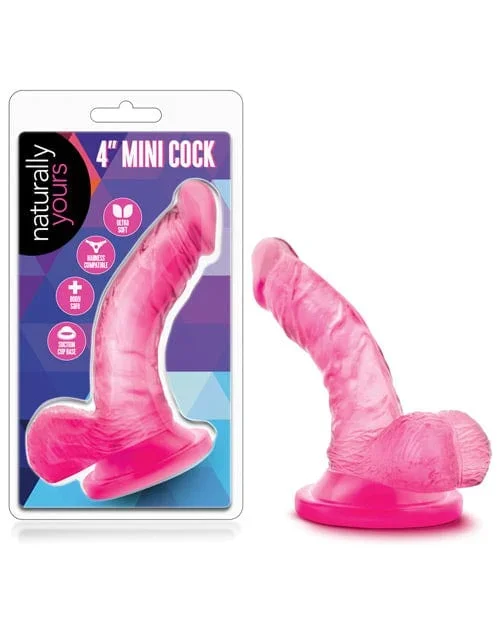 Blush Naturally Yours 4″ Mini Cock – Pink