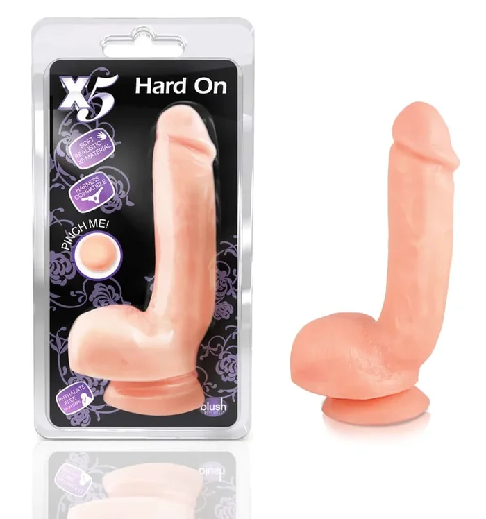 Blush Novelties X5 series X5 Hard On Dildo Natural